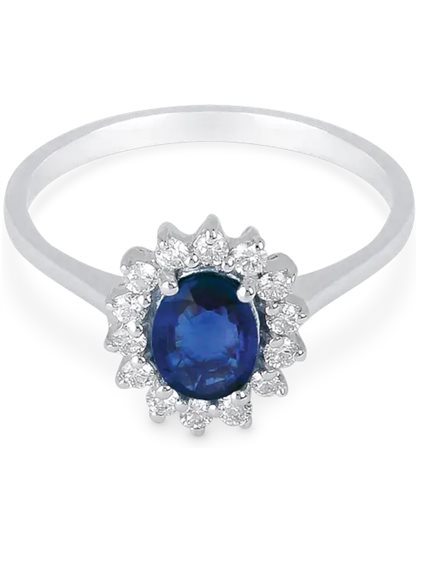Anello Demetra Donna CHROMA in Oro bianco Zaffiro 119.Z.091.021.W - 119.Z.091.021.W